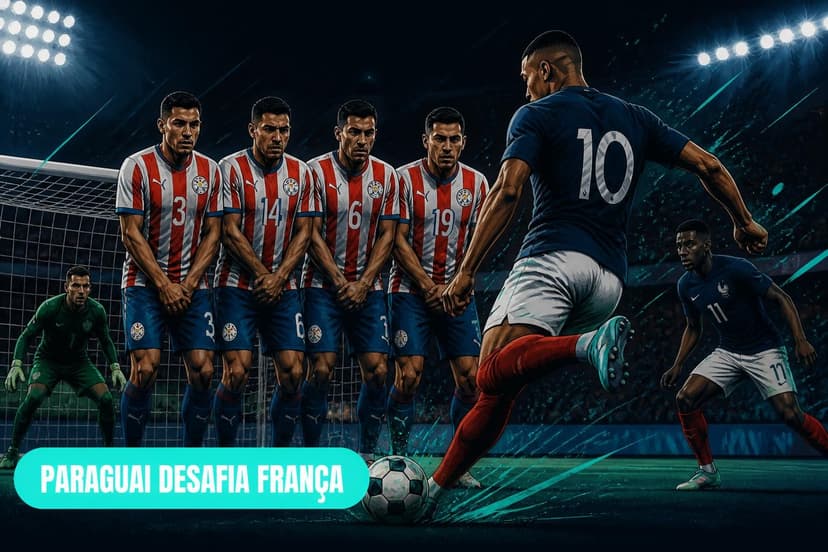 Paraguai x França: Defesa e Contra-ataque para Milagre nas Oitavas