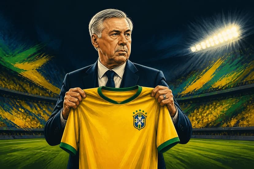 Ancelotti Renova Seleção com 8 Estreantes e Revolução Internacional