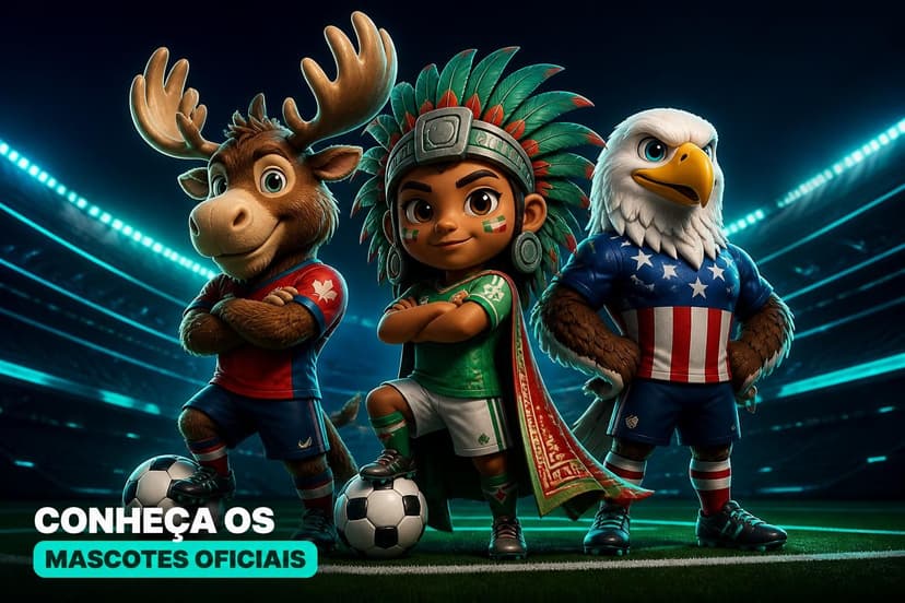 Conheça os Mascotes da Copa do Mundo 2026