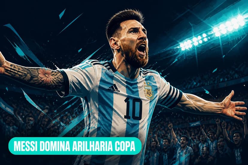 Messi assume artilharia isolada da Copa com 21 gols