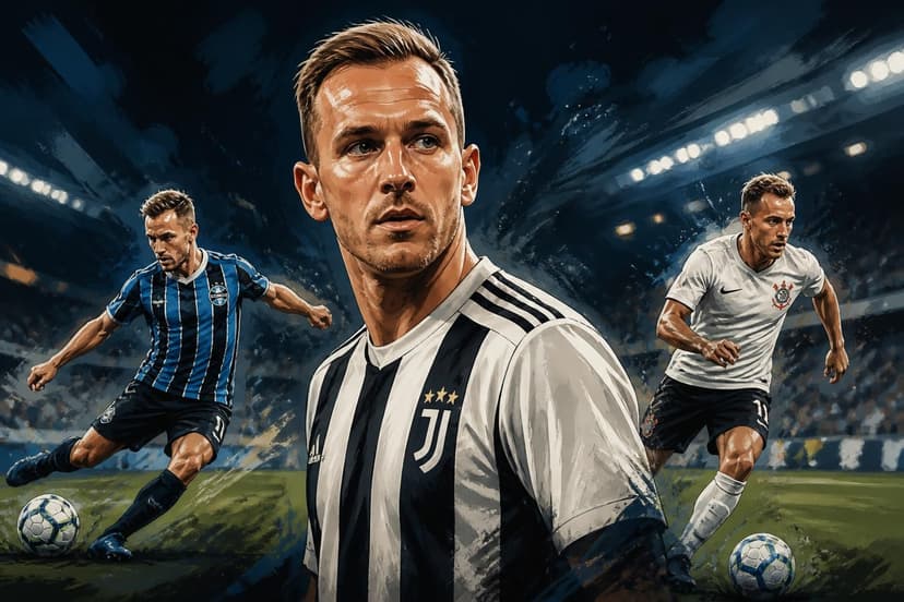 Arthur negocia rescisão com a Juventus