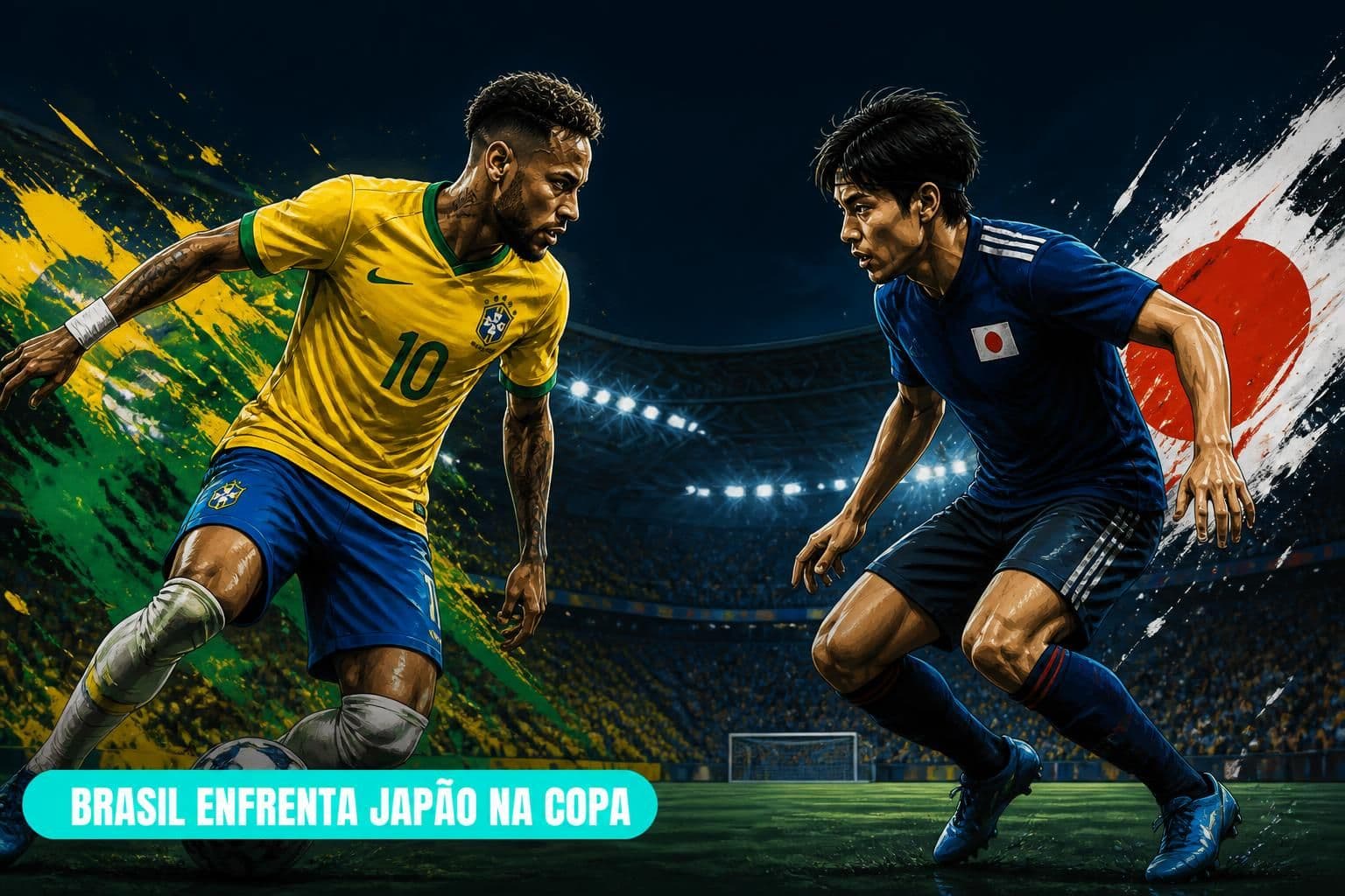 Brasil x Japão: data e horário da Copa do Mundo