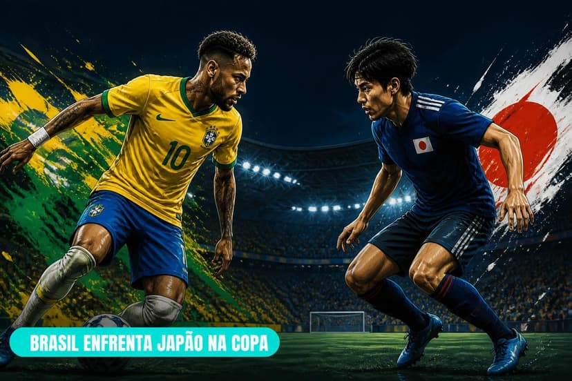 Brasil x Japão: data e horário da Copa do Mundo