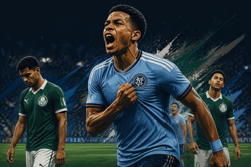 Luighi é emprestado do Palmeiras ao New York City