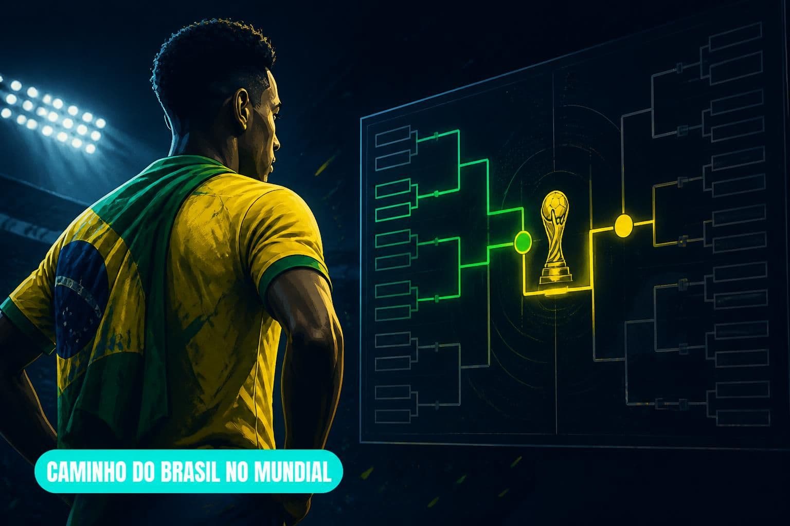 Chaveamento Copa do Mundo 2026: Possíveis adversários do Brasil