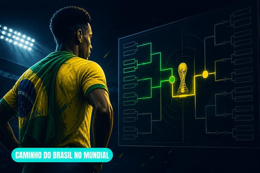 Chaveamento Copa do Mundo 2026: Possíveis adversários do Brasil