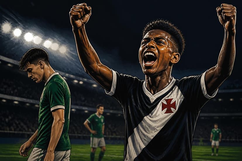 Andrey marca e Vasco vence Palmeiras pelo Sub-20