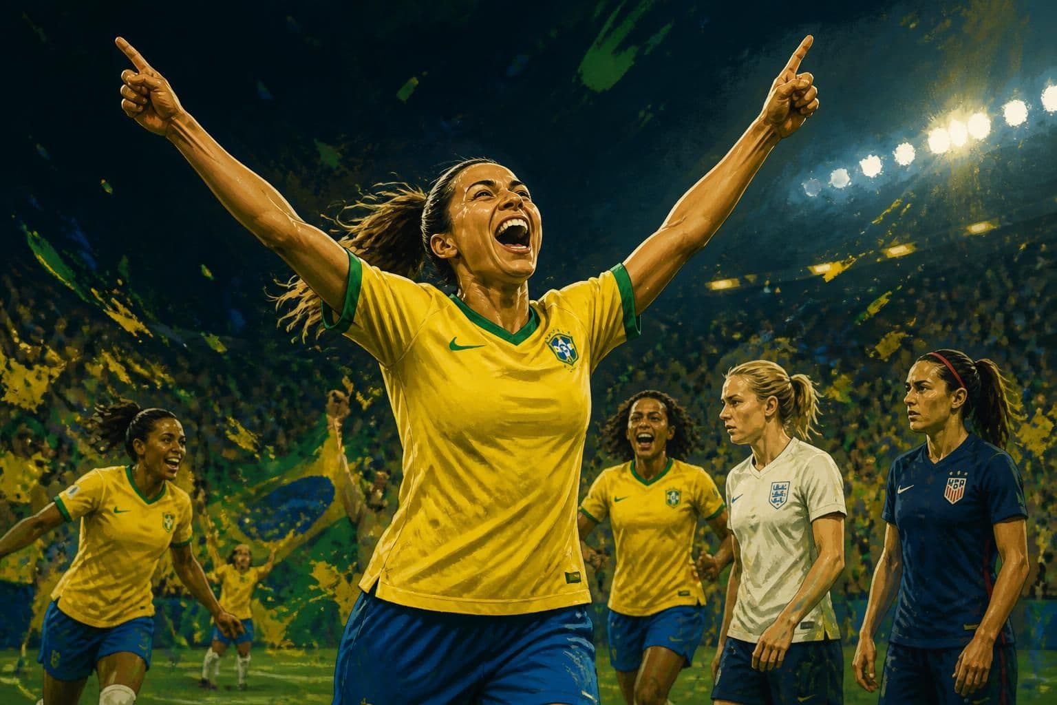 Gisele marca e Brasil avança; mira EUA nas oitavas da Sub-20