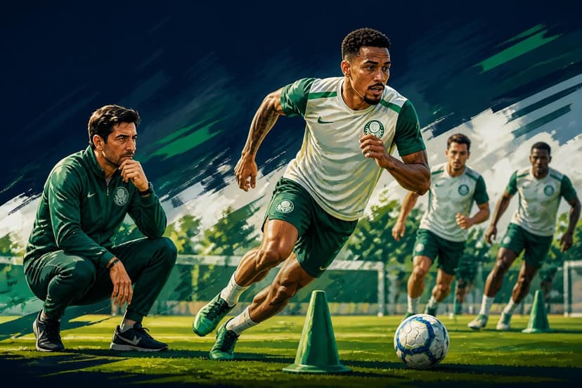 Palmeiras se reapresenta com notícias de Paulinho e Fuchs