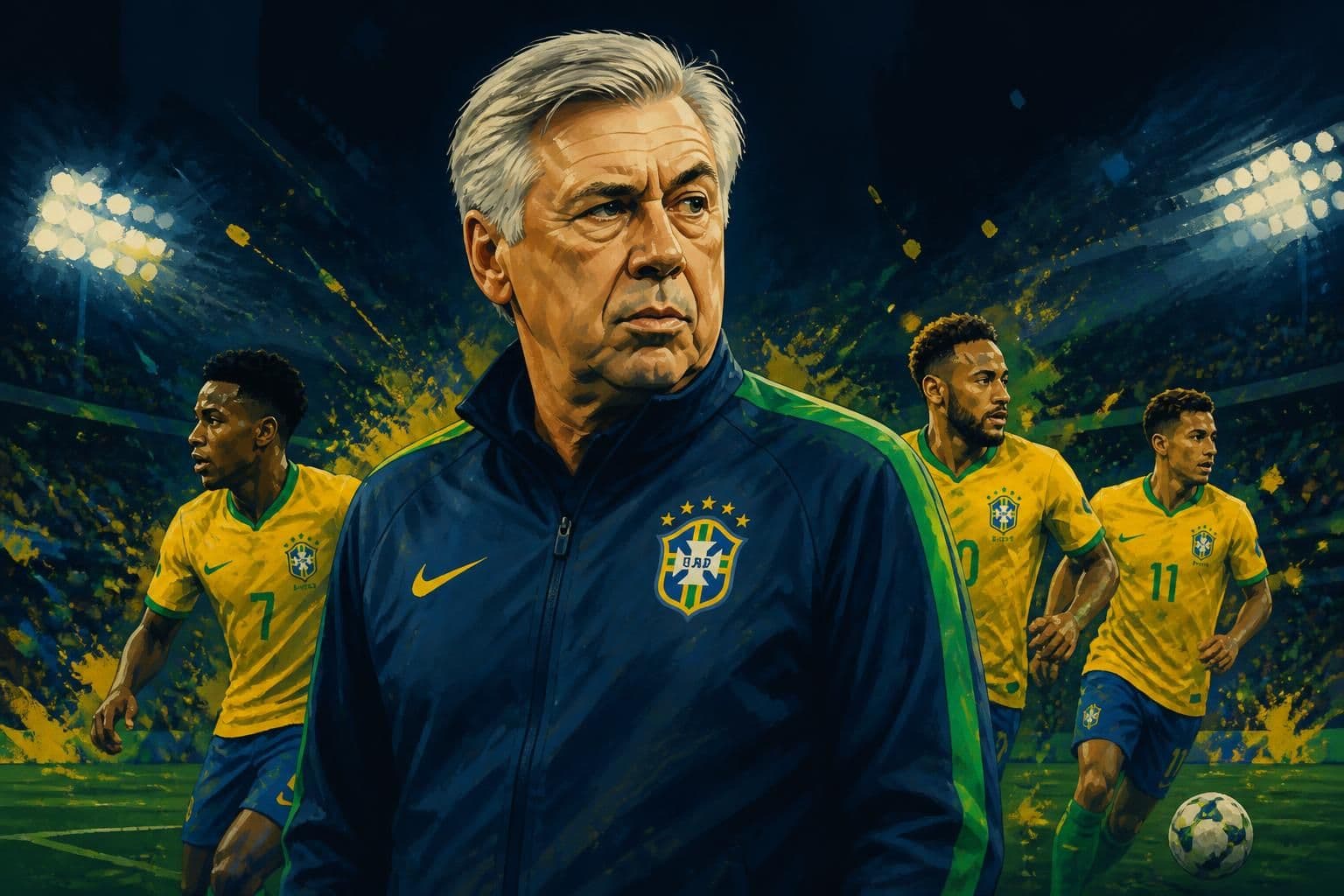 Ancelotti define prioridade para a Seleção Brasileira