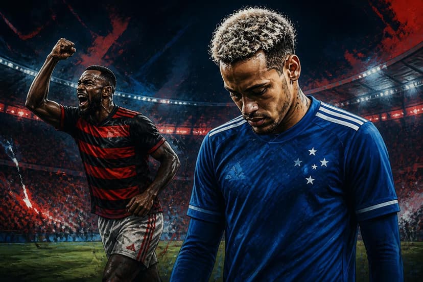 Cruzeiro perde para o Flamengo na Libertadores