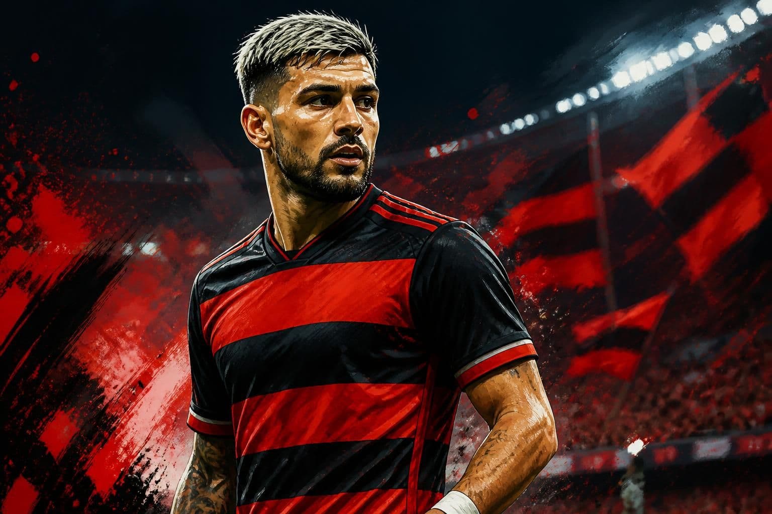Arrascaeta chega ao Rio e Flamengo define cirurgia