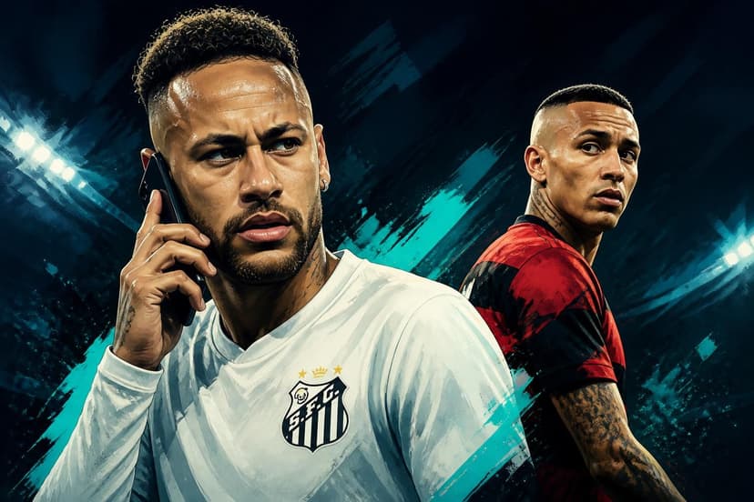 Neymar convoca Cebolinha para o Santos, revela PVC