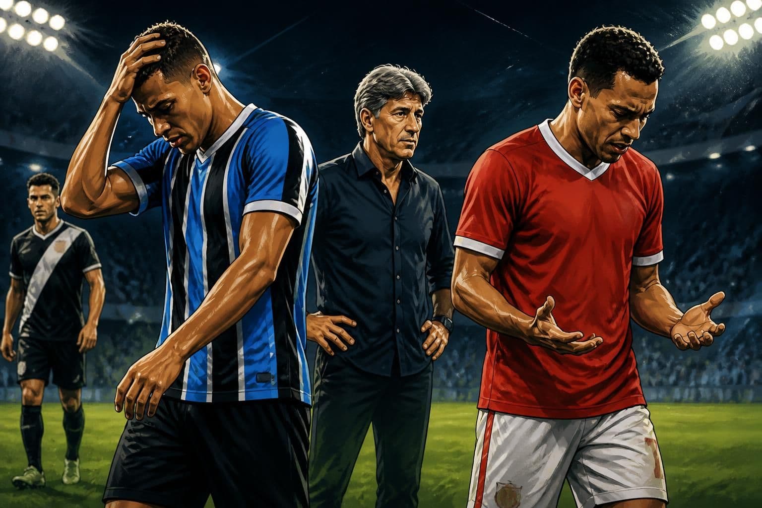 Grêmio e Inter ocupam o Z4 no Brasileirão