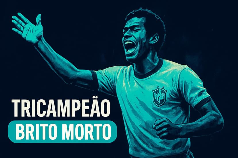 Morte de Brito, zagueiro tricampeão mundial de 1970, aos 86 anos