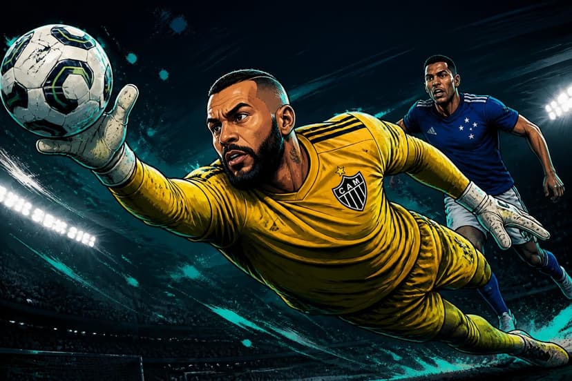 Everson confirmado e Atlético-MG escala para clássico contra o Cruzeiro