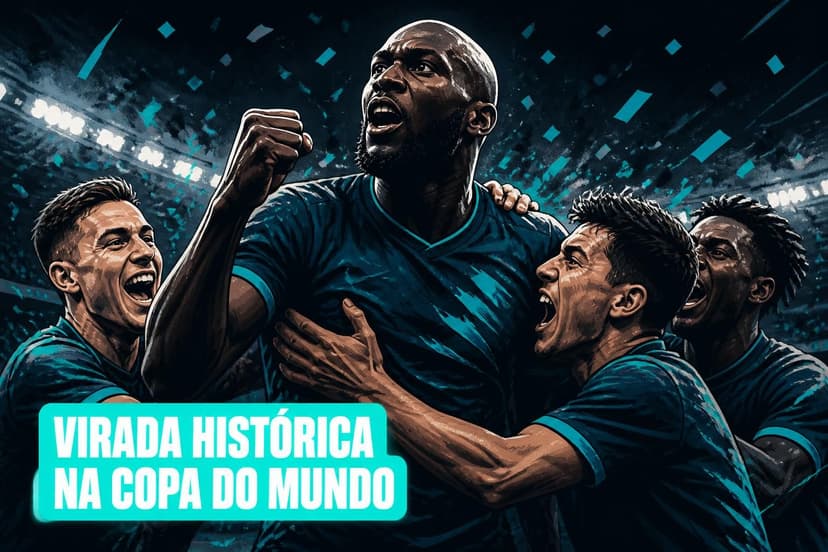 Bélgica elimina Senegal com virada de 3x2 na Copa do Mundo 2026