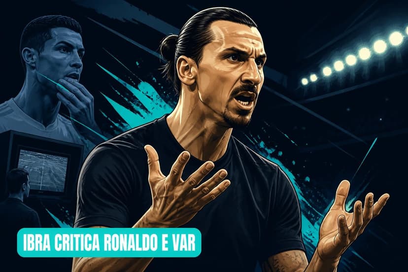 Ibrahimovic critica Ronaldo e VAR após vitória de Portugal