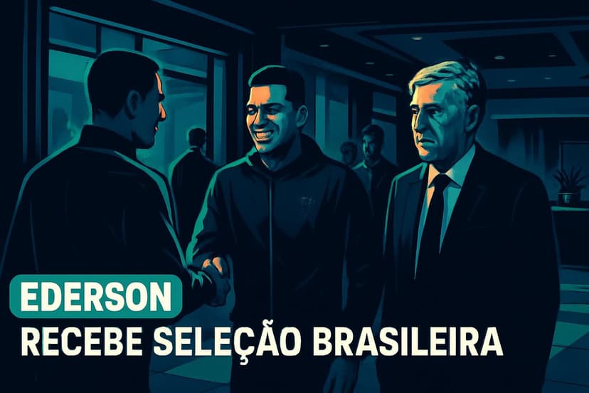 Éderson convocado e se junta à Seleção Brasileira nos EUA