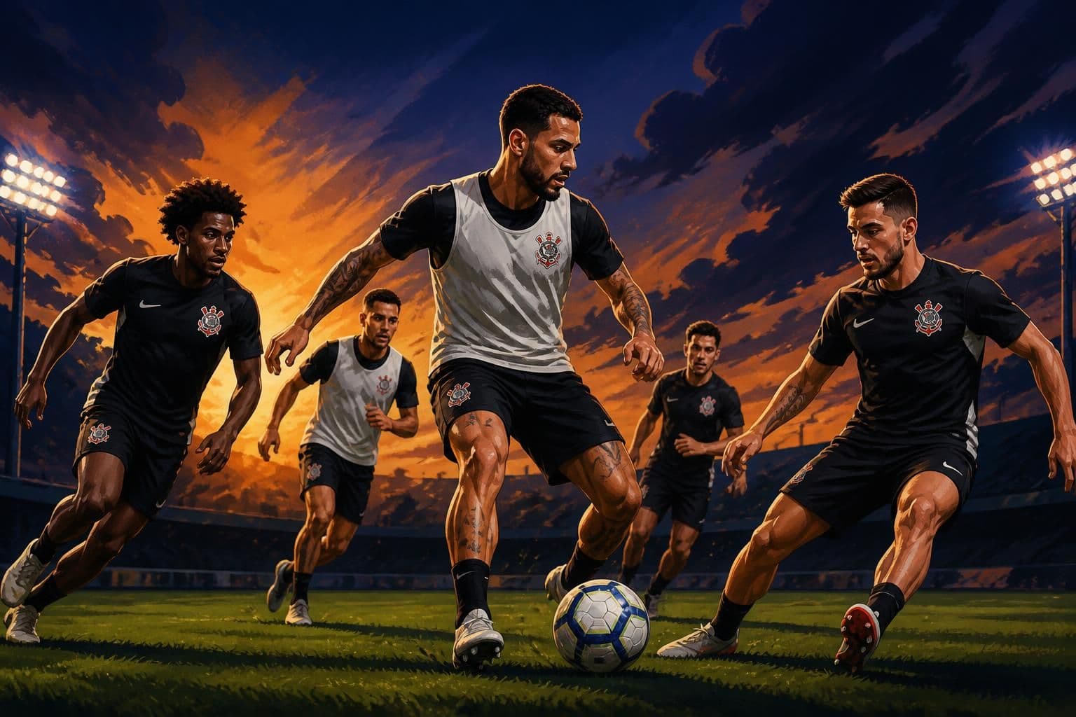 Corinthians inicia preparação para decisão contra o Inter