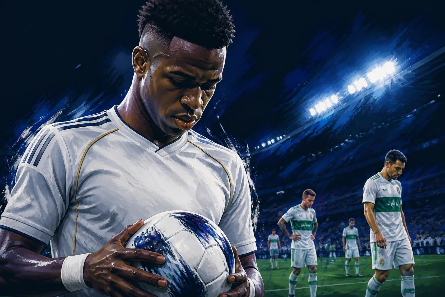 Vini Jr. admite erros após vitória difícil do Real Madrid