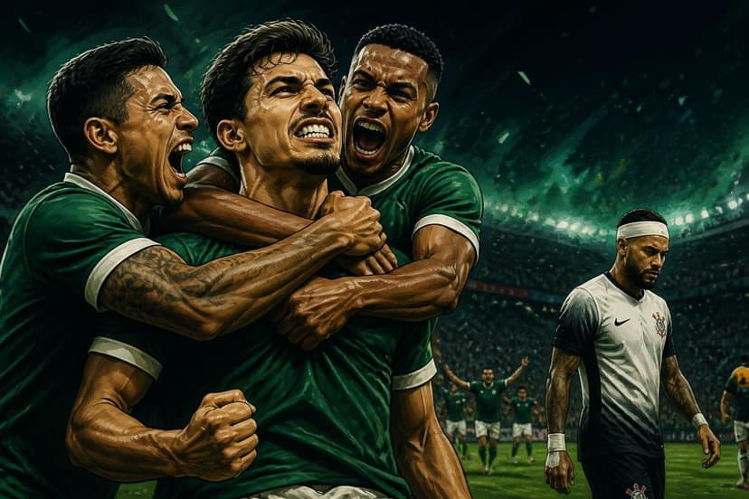 Palmeiras provoca Corinthians com música de Memphis Depay