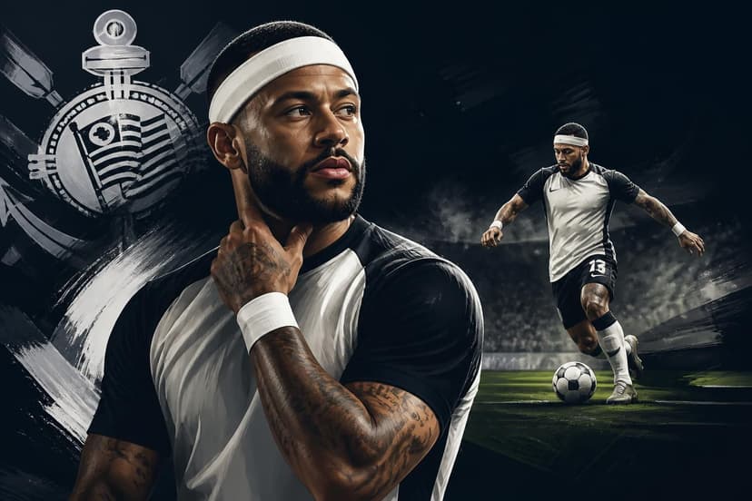Memphis Depay faz post enigmático em negociação com Corinthians