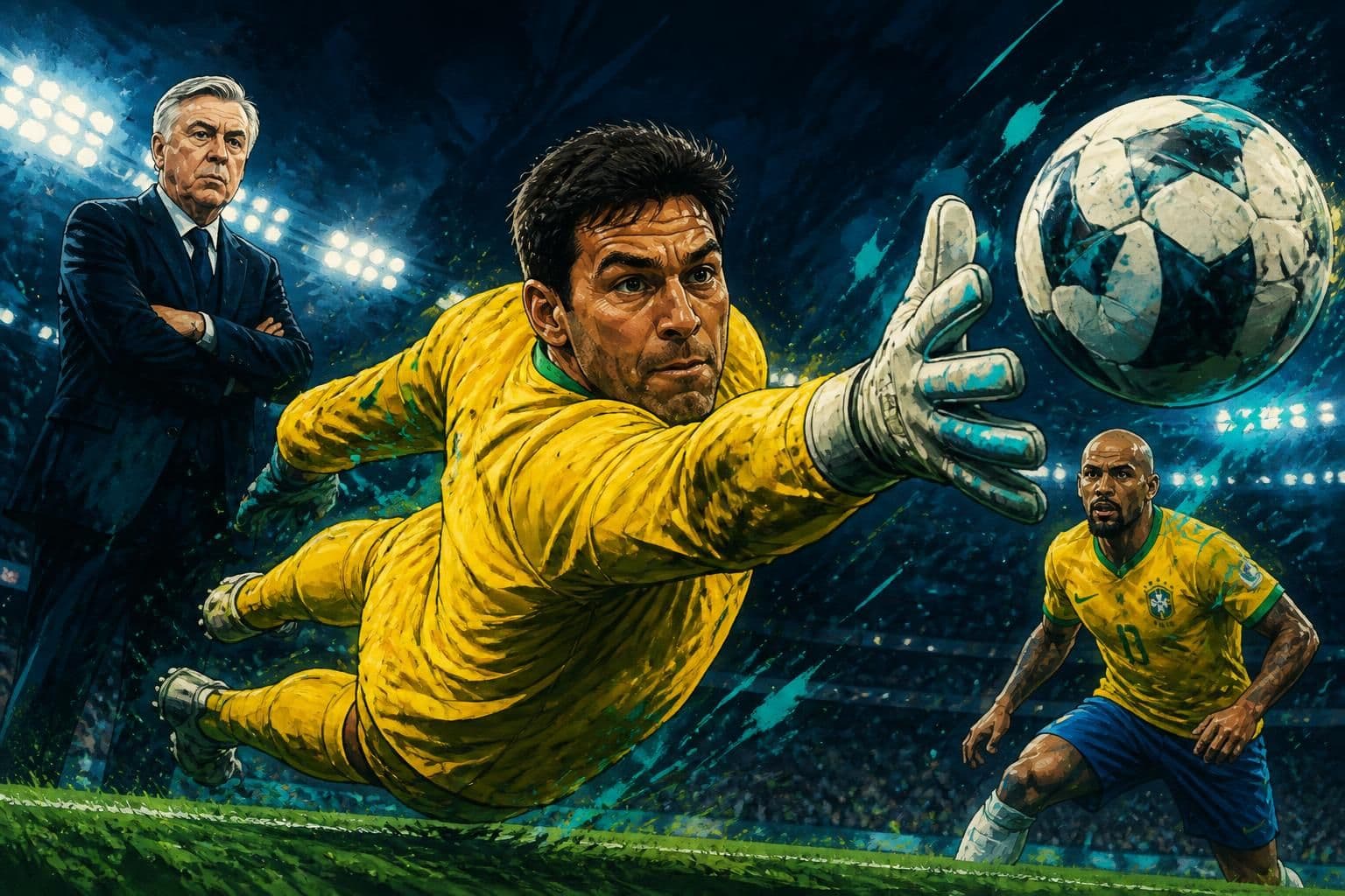 Jornal espanhol destaca goleiro Otávio na Seleção