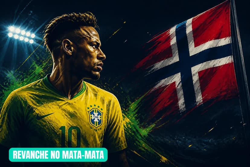 Brasil x Noruega: O reencontro histórico nas oitavas