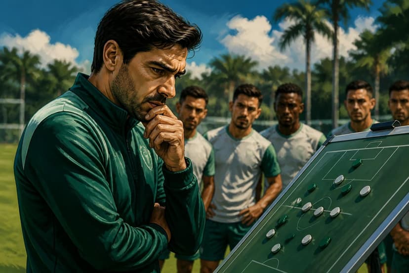 Palmeiras planeja elenco para 2027 e saídas no fim do ano