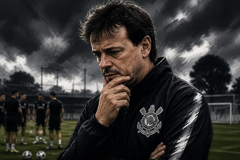 Diniz sob pressão no Corinthians após sequência de derrotas