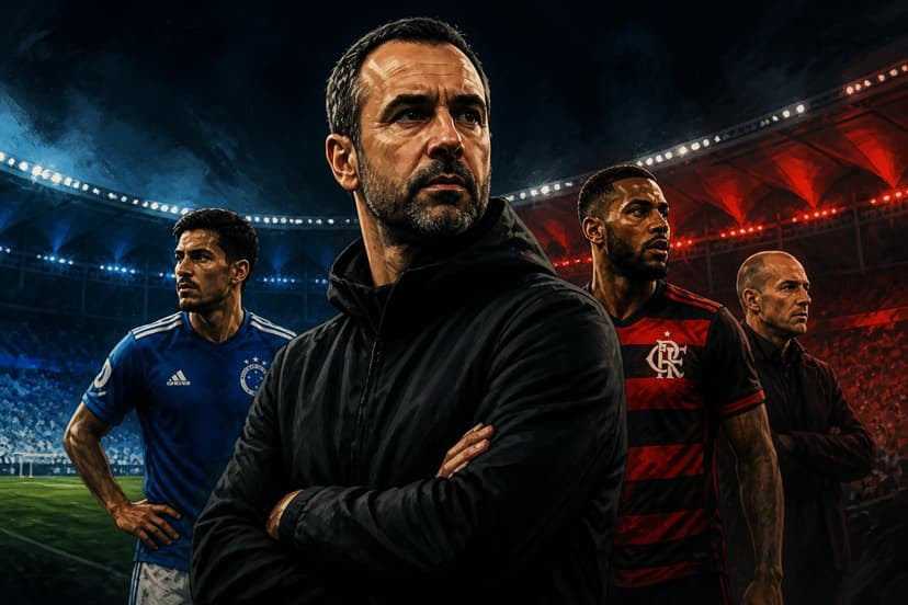 Cruzeiro encara Flamengo pela Libertadores com Artur Jorge