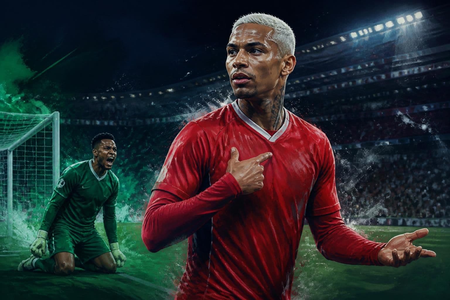 Deyverson nega provocação ao Palmeiras na Libertadores