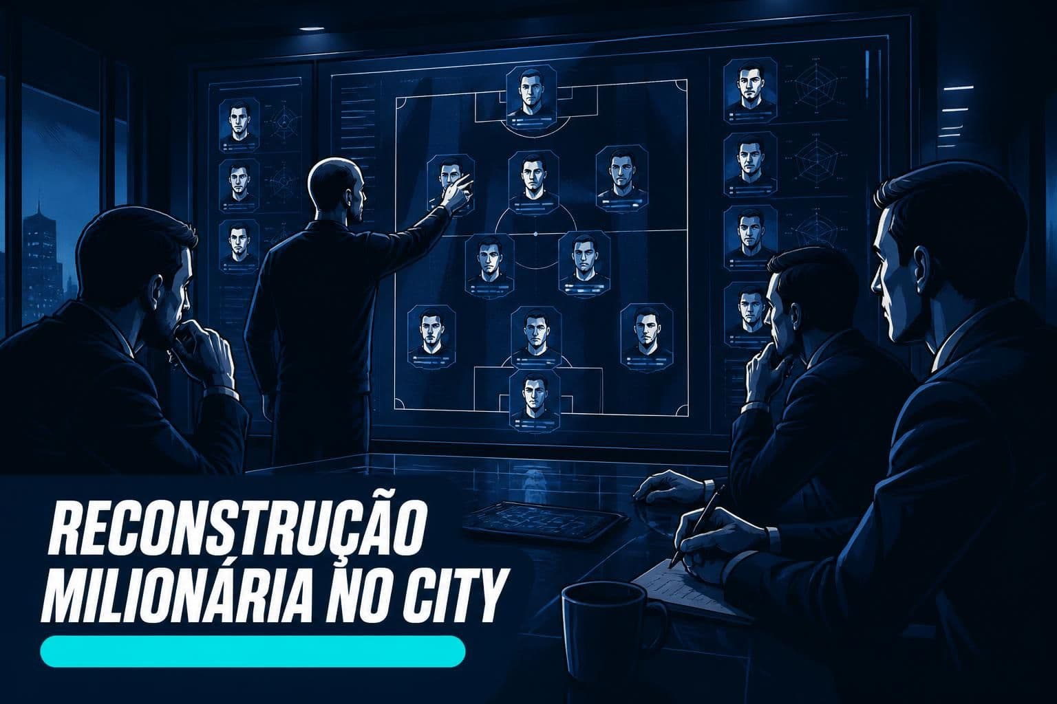 City busca substituto para Rodri e pode investir R$ 1,3 bi
