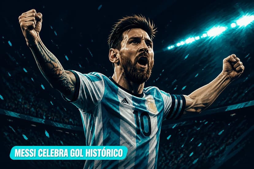 Messi assume artilharia da Copa 2026 com 20 gols em Mundiais