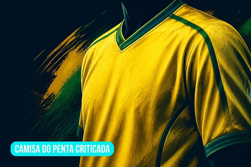 Camisa do Penta entra em lista de mais feias
