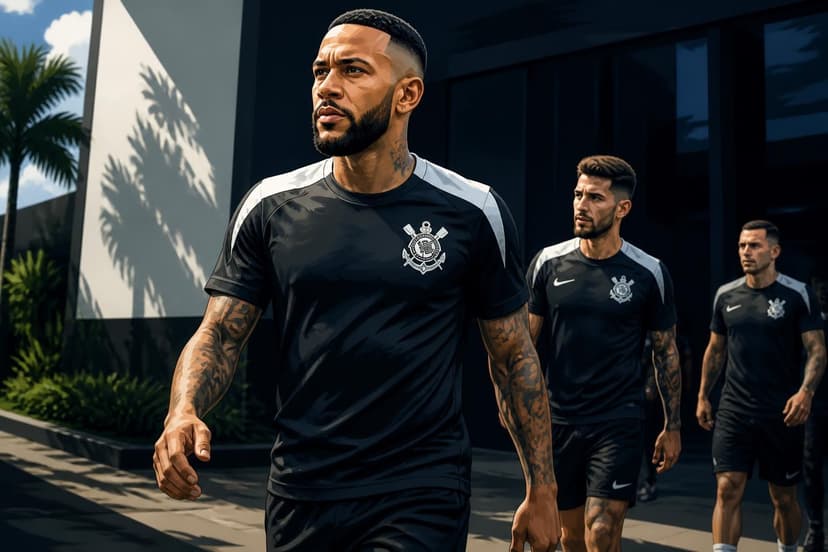 Memphis Depay deve selar renovação no Corinthians