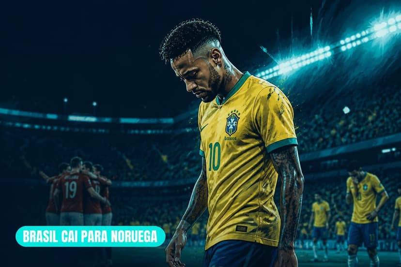 Brasil perde para a Noruega e tem pior jogo da era Ancelotti