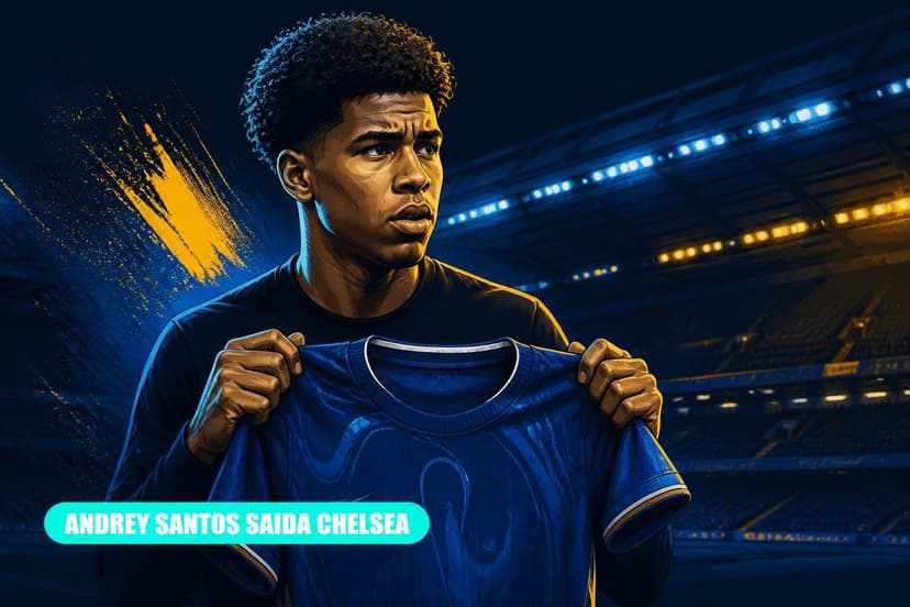 Andrey Santos pode sair do Chelsea em 2026