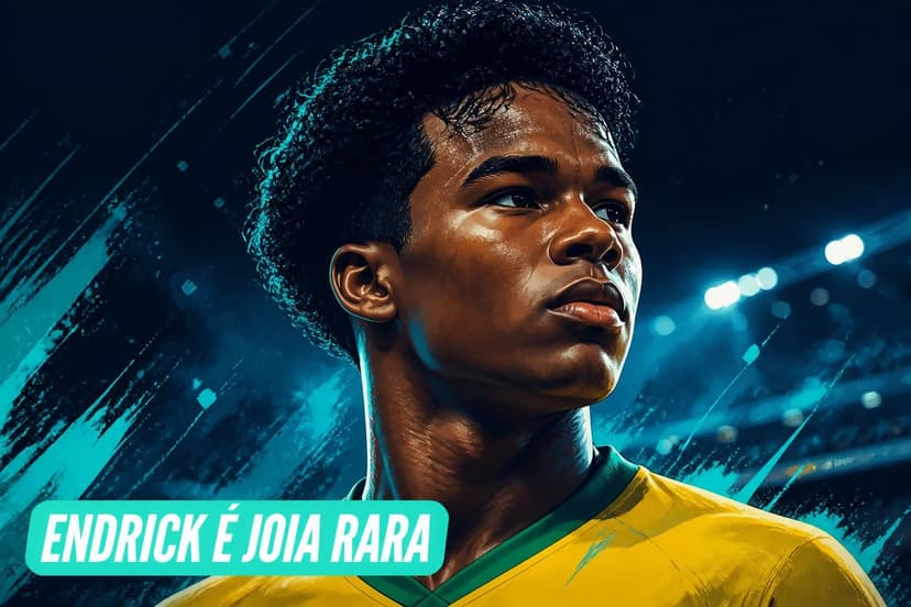 Danilo elogia Endrick: 'Joia rara no futebol brasileiro'