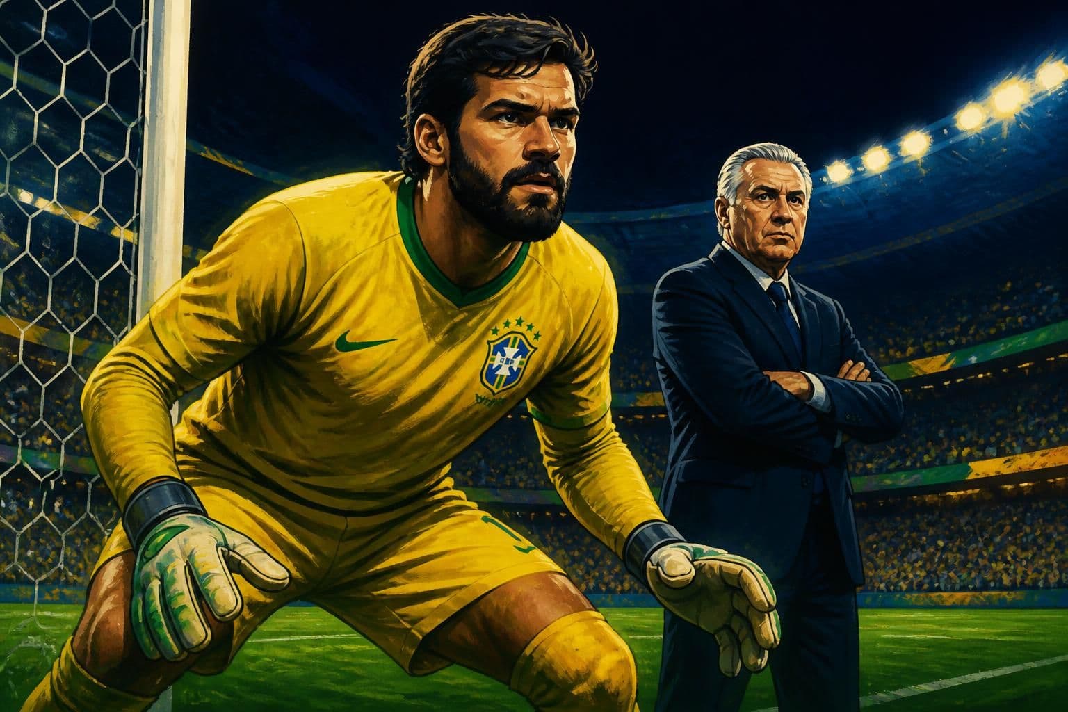 Quem será o titular no gol da Seleção Brasileira?
