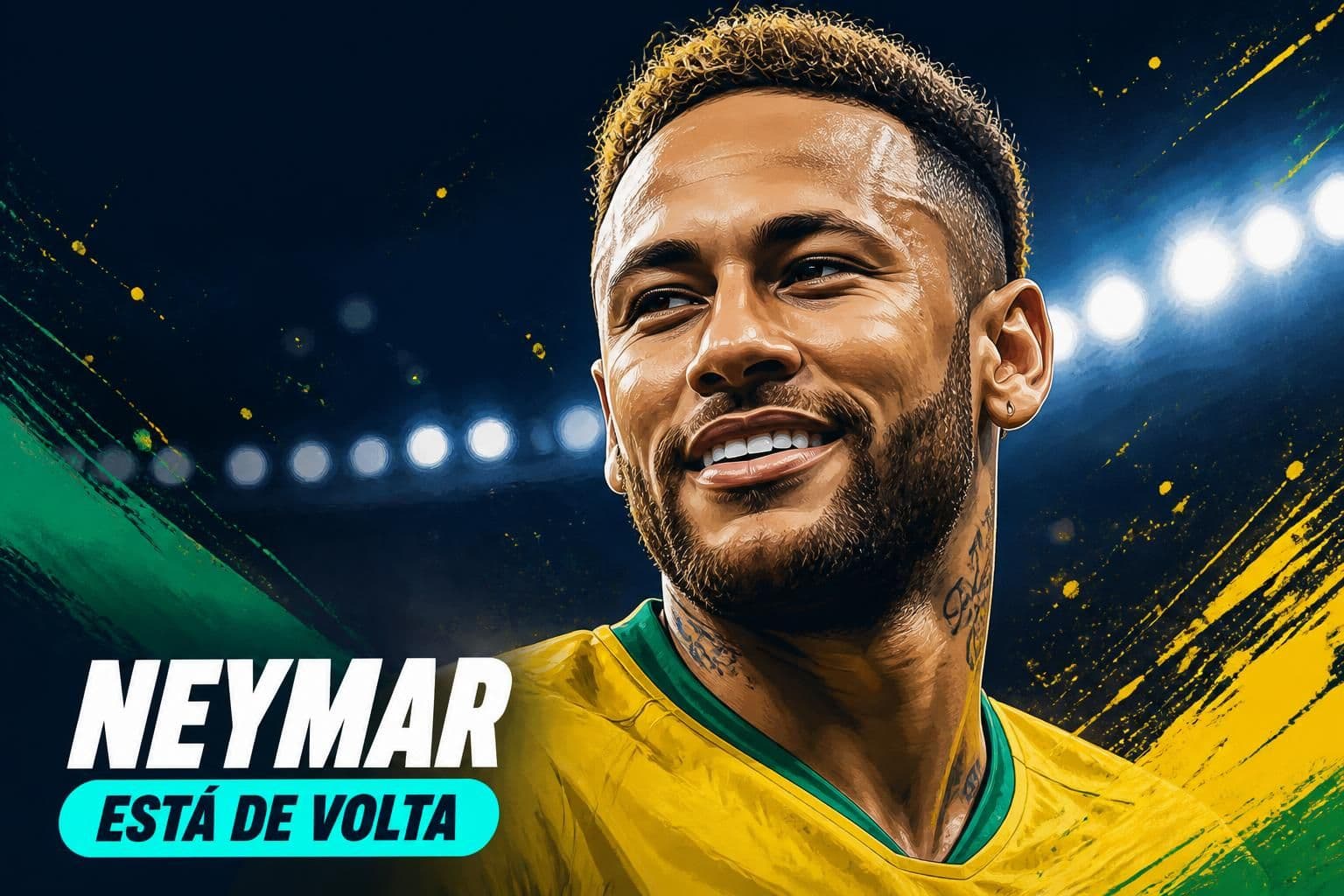 Neymar deve enfrentar a Escócia na Copa do Mundo