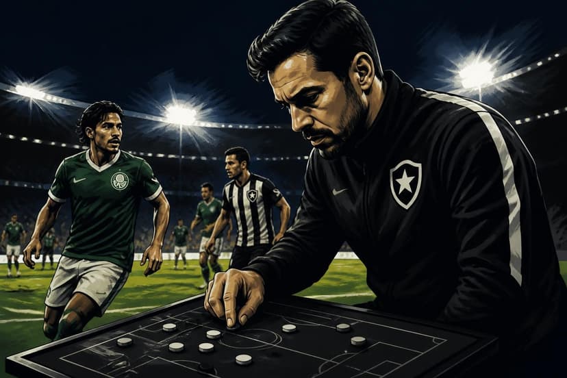 Bellão enfrenta Palmeiras para manter vaga no Botafogo