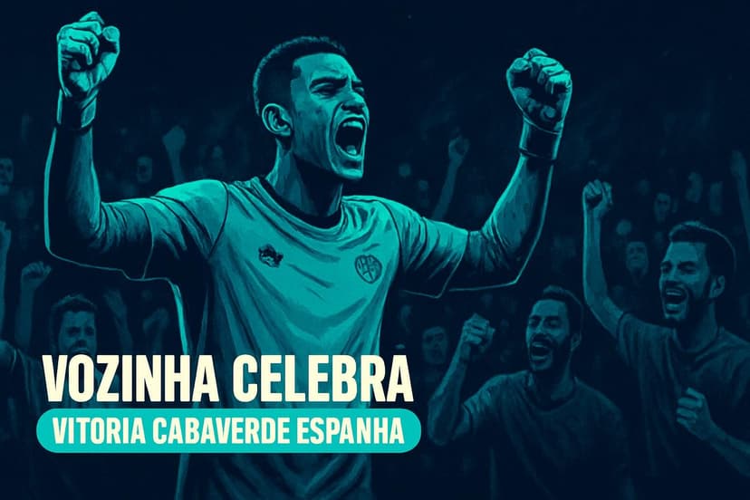 Vozinha, herói de Cabo Verde contra a Espanha, celebra 'sonho de uma vida'