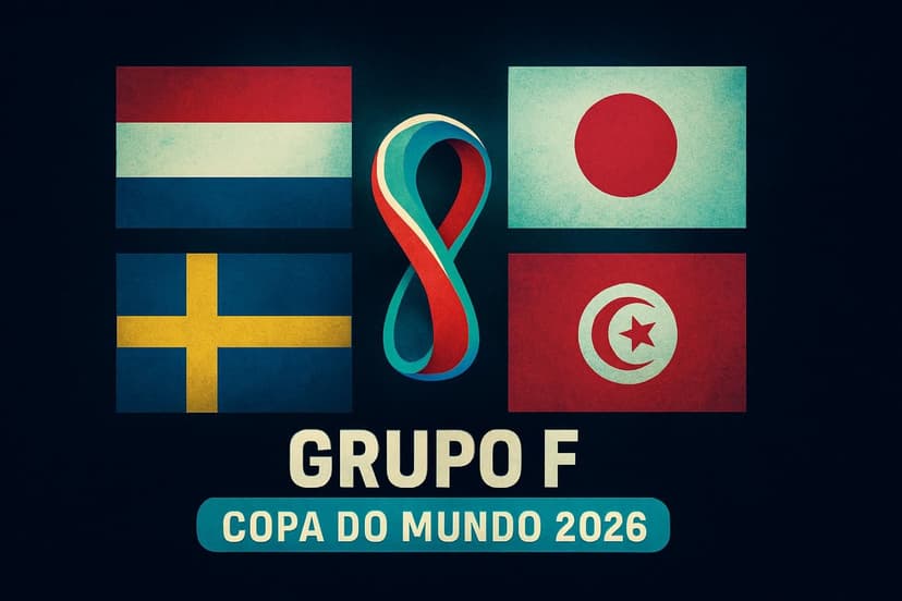 Grupo F Copa 2026: Países Baixos, Japão, Suécia e Tunísia