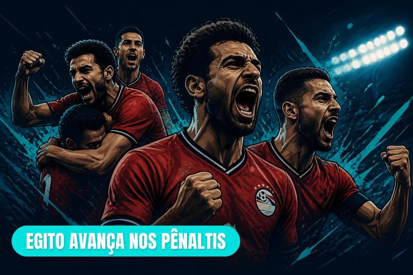 Egito vence Austrália nos pênaltis e avança às oitavas da Copa