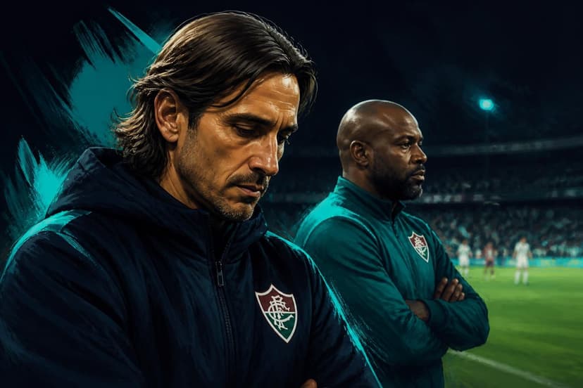 Fluminense demite Luis Zubeldía do cargo de técnico