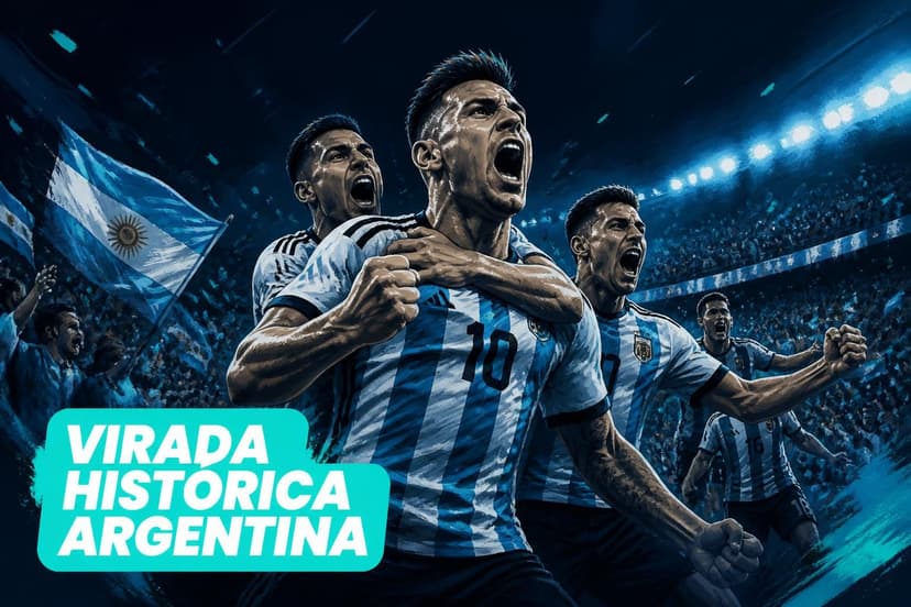 Argentina vence Egito e avança nas quartas da Copa do Mundo