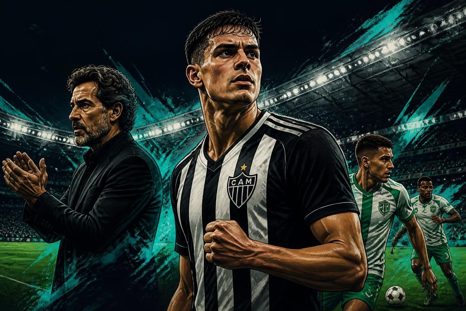 Thiago Borbas está regularizado pelo Atlético-MG