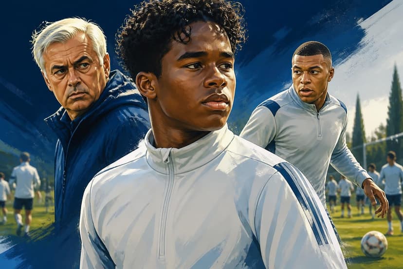 Endrick se reapresenta ao Real Madrid com futuro incerto